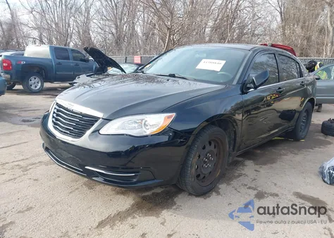 2013 Chrysler 200 Lx из США, поврежденный, VIN 1C3CCBAG1DN737166